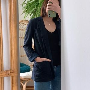 Forever 21 cute polka dots liner blazer